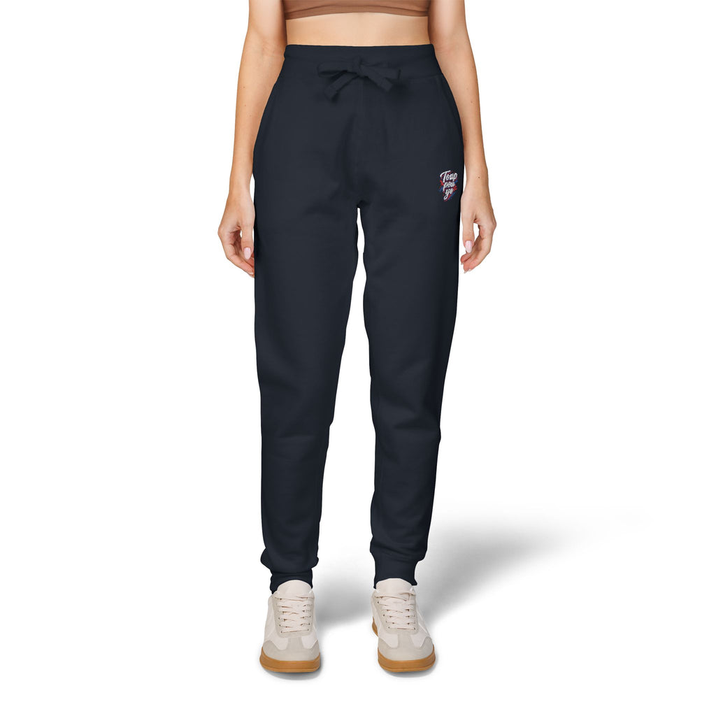 Toup Pou Yo Embroidered Sweatpants – Cozy Fleece Joggers