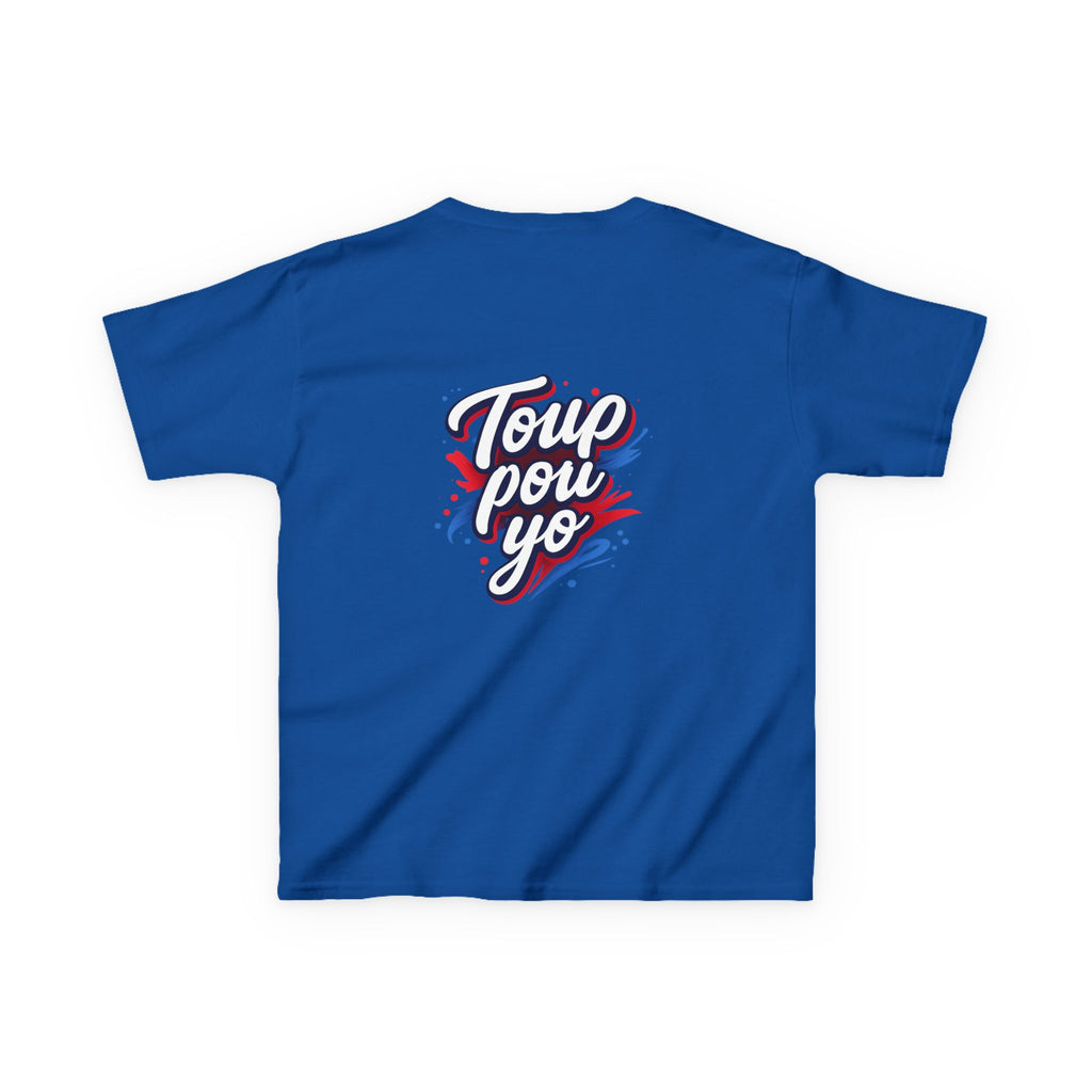 Kids Soccer Tee — 'Tour Pour Yo' Graphic with 1974–2026 Tribute