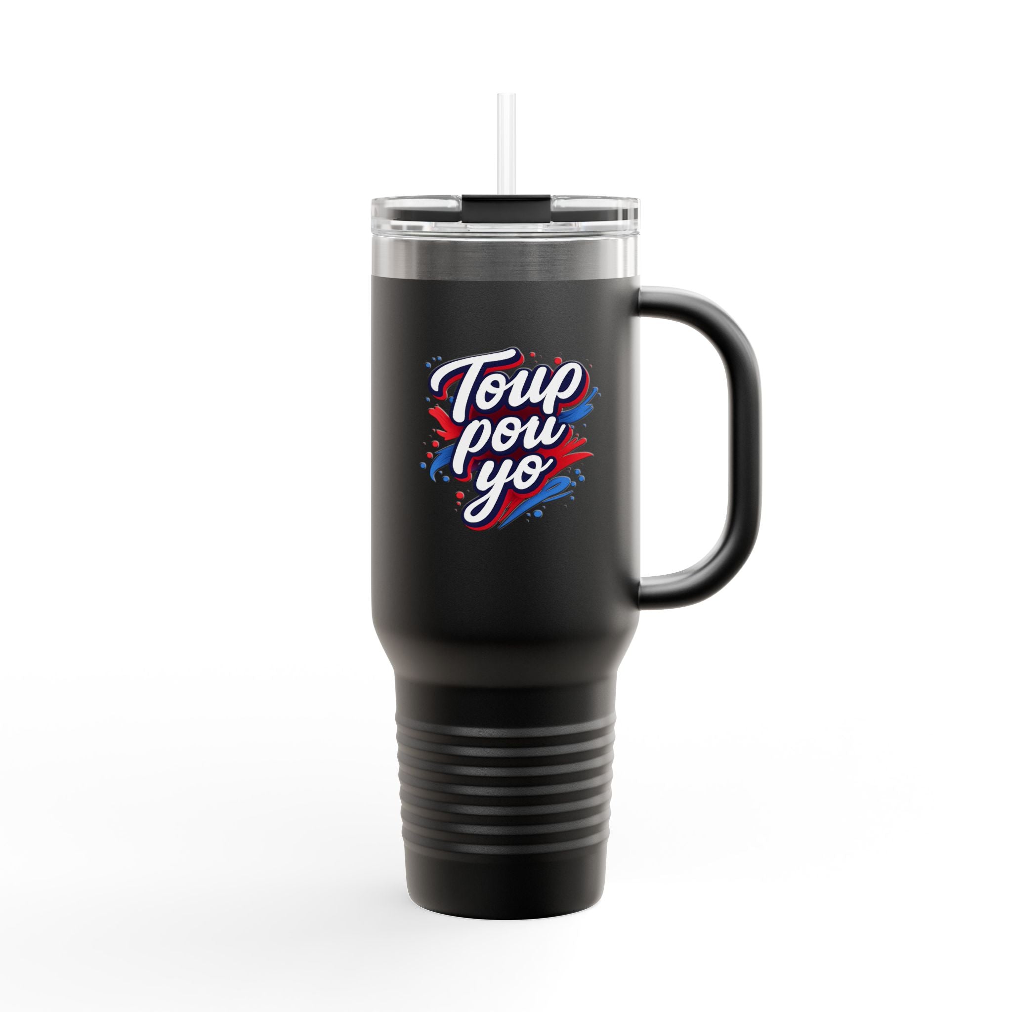Toup Pou Yo – 40oz Insulated Travel Mug