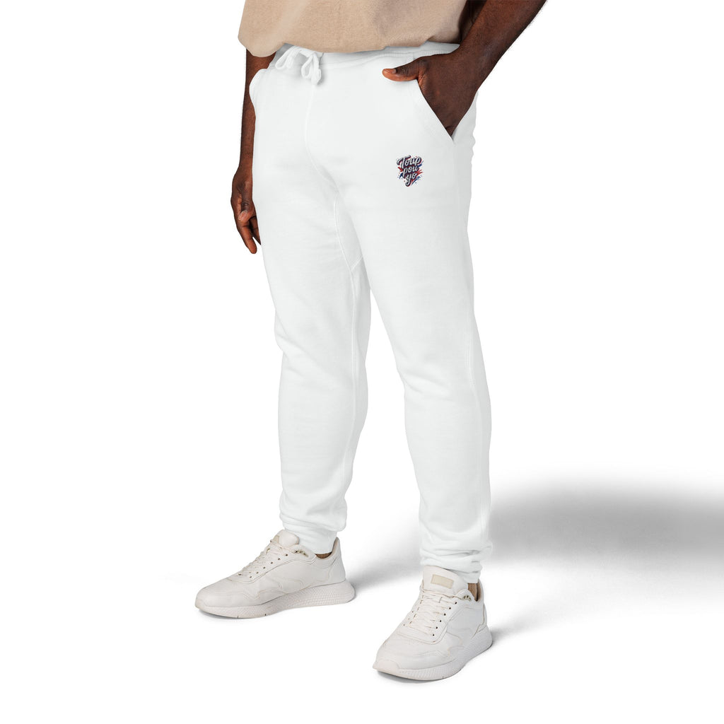 Toup Pou Yo Embroidered Sweatpants – Cozy Fleece Joggers