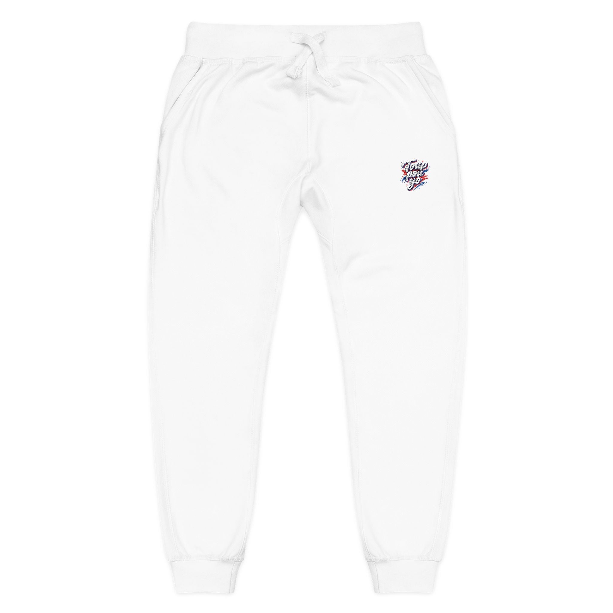 Toup Pou Yo Embroidered Sweatpants – Cozy Fleece Joggers