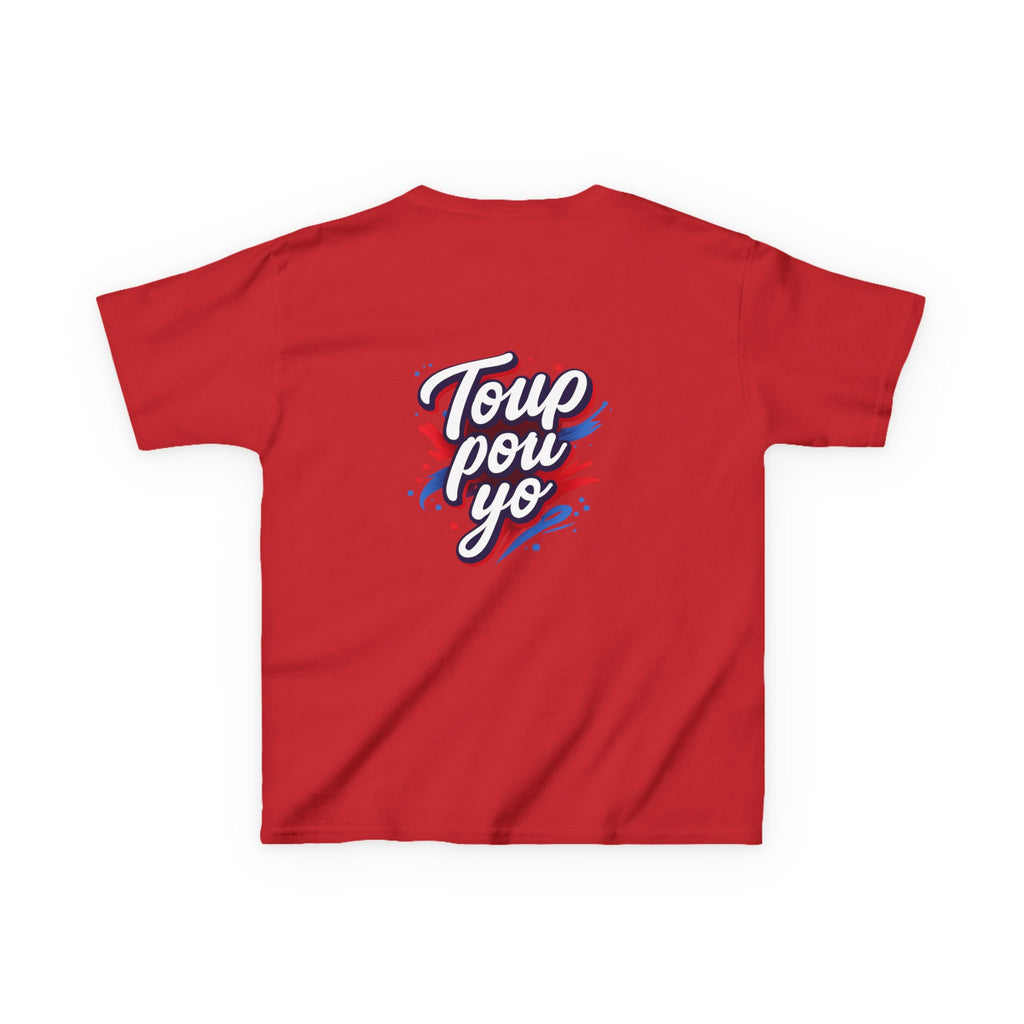 Kids Soccer Tee — 'Tour Pour Yo' Graphic with 1974–2026 Tribute