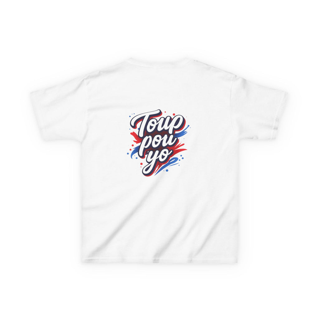 Kids Soccer Tee — 'Tour Pour Yo' Graphic with 1974–2026 Tribute