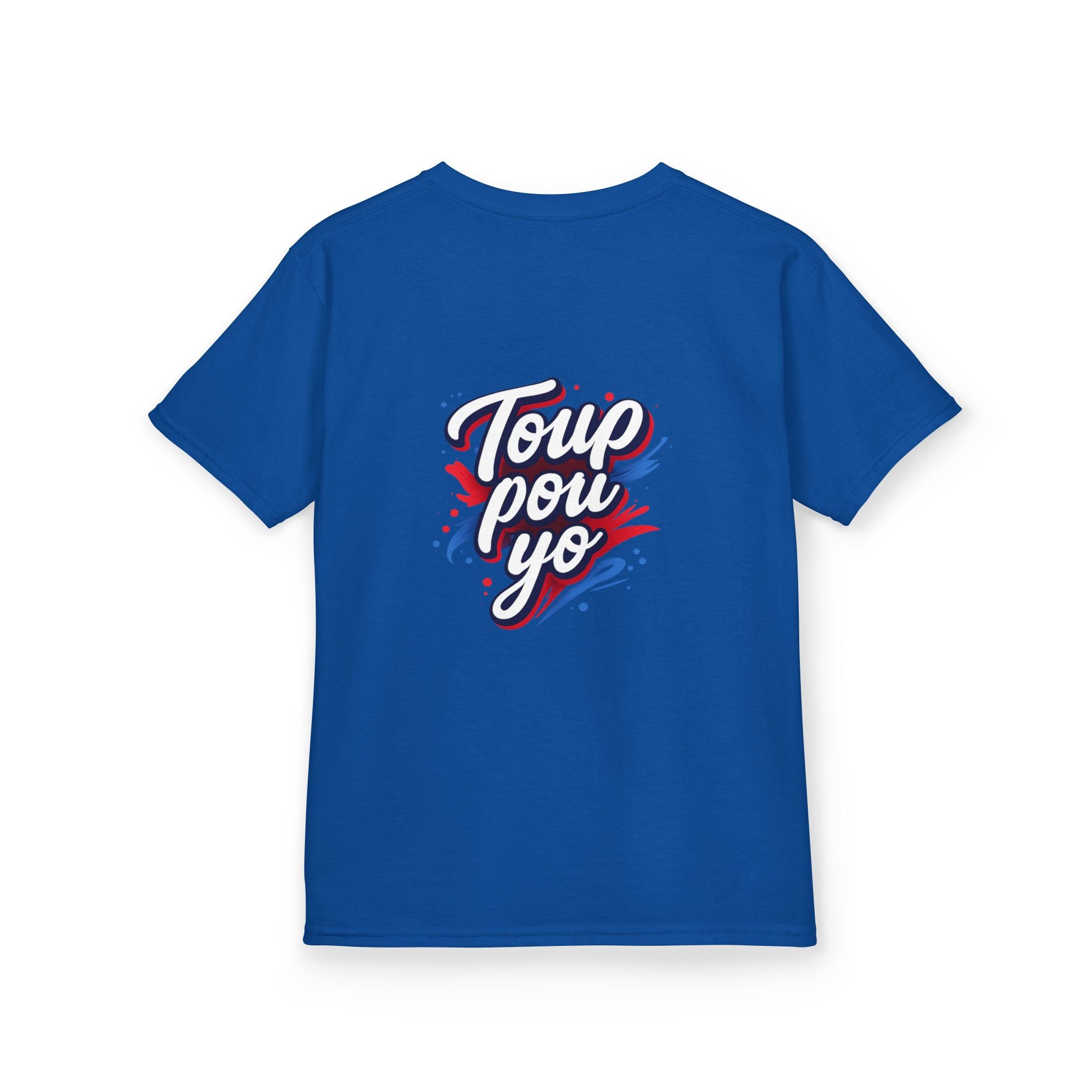 Kids Soccer Tee — 'Tour Pour Yo' Graphic with 1974–2026 Tribute