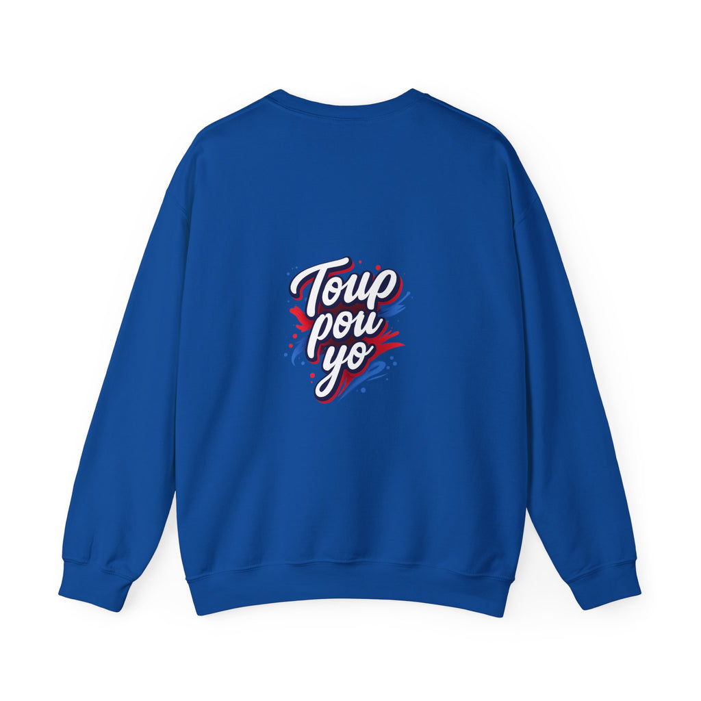 Unisex Crewneck Sweatshirt — Haitian Heritage Comfort Wear